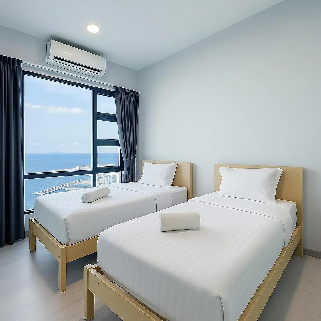 Quarto em Acomodações Particulares Jesselton Quay Inn Kota Kinabalu Malásia